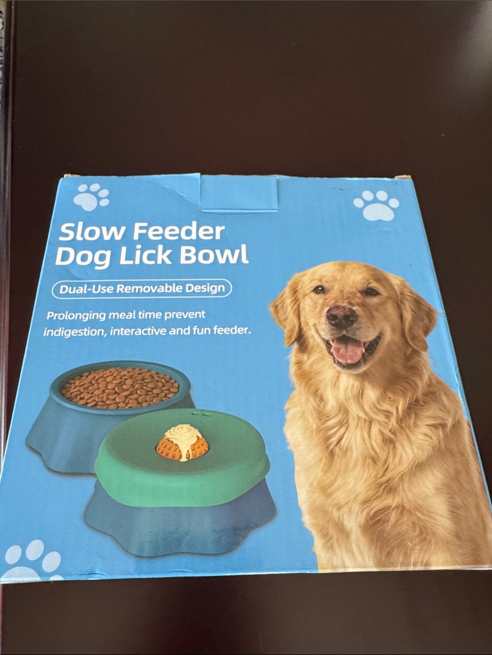 Slow Feeder Dog Lick Bowl - Green